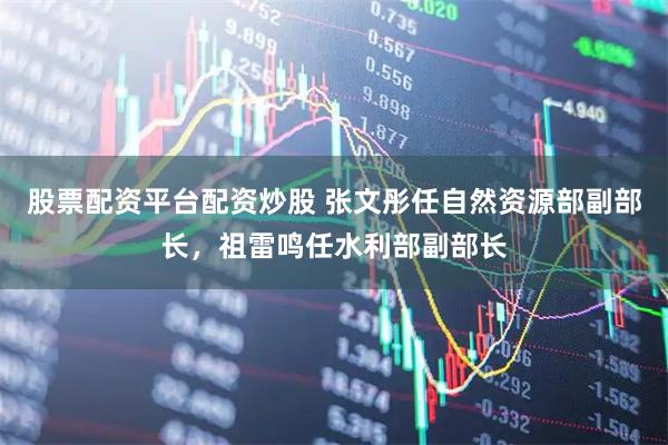 股票配资平台配资炒股 张文彤任自然资源部副部长，祖雷鸣任水利部副部长